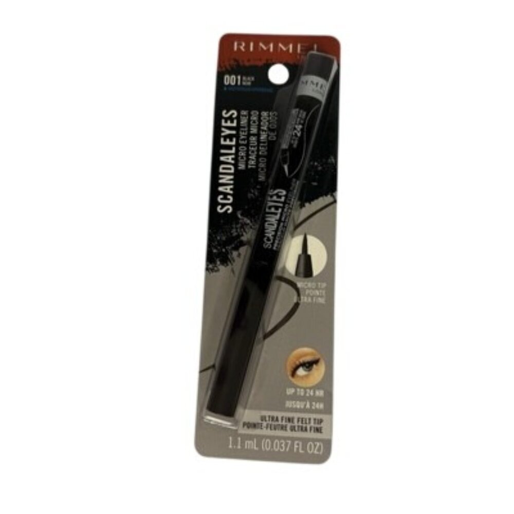 Rimmel London Scandaleyes Micro Eyeliner #001 Black Waterproof